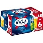 Bière pack "Format Spécial" - 1664 en promo chez Carrefour Market Béziers à 12,20 €