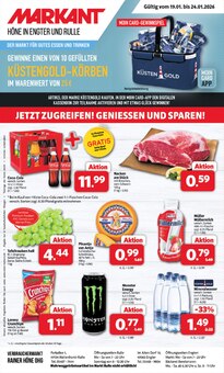 Coca Cola im Markant Nordwest Prospekt "DER MARKT FÜR GUTES ESSEN UND TRINKEN" mit 12 Seiten (Osnabrück)