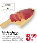 Aktuelles Rote-Bete-Lachs "New York Style" Angebot bei E center in Karlsruhe ab 5,99 €