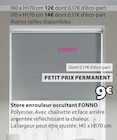 Store enrouleur occultant FONNO - Jysk à Laon Store enrouleur occultant FONNO en promo chez Jysk Laon à 9,00 €