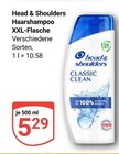 Haarschampoo XXL-Flasche Angebote von Head & Shoulders bei GLOBUS Mannheim für 5,29 €