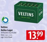 Veltins Helles Lager Angebote bei famila Nordost Flensburg für 13,99 €