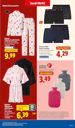 Offre Lingerie dans le catalogue Lidl du moment à la page 36
