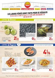 Catalogue Grand Frais "LES JOURS FÉRIÉS SONT FAITS POUR SE RÉGALER" à Mérignac et alentours, 4 pages, 29/04/2024 - 12/05/2024