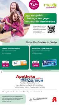 Aktueller mea - meine apotheke Prospekt "Unsere Oktober-Angebote" Seite 1 von 4 Seiten