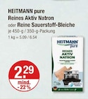 Reines Aktiv Natron im V-Markt Prospekt Reines Aktiv Natron von HEITMANN im aktuellen V-Markt Prospekt für 2,29 €