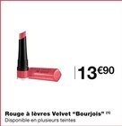 Rouge à lèvres Velvet (1) à Monoprix dans Saint-Gratien Rouge à lèvres Velvet (1) à Monoprix dans Saint-Gratien