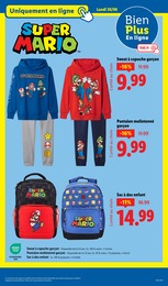 Prix et réduction Sac À Dos Enfant dans le prospectus Lidl en cours Offre Sac À Dos Enfant dans le catalogue Lidl du moment à la page 35