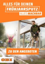 OBI Prospekt für Weilheim mit 1 Seiten OBI Prospekt für Weilheim: "ALLES FÜR DEINEN FRÜHJAHRSPUTZ - ALLES MACHBAR", 1 Seiten, 15.03.2021 - 30.04.2021