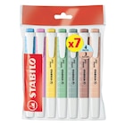 7 surligneurs Swing cool pastel en promo chez Carrefour Market 7 surligneurs Swing cool pastel dans le catalogue Carrefour Market