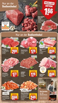 Rindfleisch im REWE Prospekt "Dein Markt" mit 35 Seiten (Hamburg)