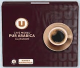 Cafe Moulu Classique Pur Arabica - U en promo chez U Express Bordeaux à 4,83 €