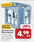 Mineralwasser im Angebot bei combi in Rheda-Wiedenbrück Mineralwasser Angebote von Bad Pyrmonter bei combi Rheda-Wiedenbrück für 4,99 €