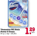 WC Stein Power 5 Ocean im Angebot bei E center in Ettlingen WC Stein Power 5 Ocean Angebote von Domestos bei E center Ettlingen für 1,29 €