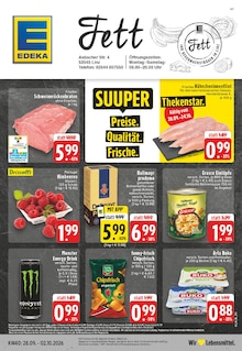 EDEKA Prospekt der KW 40 "Aktuelle Angebote" Aktueller EDEKA Prospekt "Aktuelle Angebote" Seite 1 von 26 Seiten