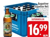 Lagerbier Hell bei EDEKA im Raubling Prospekt für 16,99 €