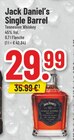Single Barrel im Angebot bei Trinkgut in Dormagen Single Barrel Angebote von Jack Daniel's bei Trinkgut Dormagen für 29,99 €