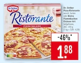 Marktkauf Esslingen - Pizza Ristorante Angebot im Prospekt Pizza Ristorante bei Marktkauf im Esslingen Prospekt für 1,88 €