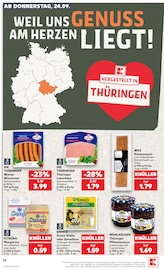 Schweinefleisch im Kaufland Prospekt in Nordhausen Aktueller Kaufland Prospekt mit Schweinefleisch, "Hier bin ich richtig", Seite 14
