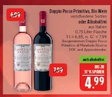 Primitivo Bio Wein Angebote von Doppio Passo bei Marktkauf Altenburg für 4,99 €