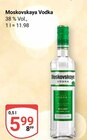 Vodka Angebote von Moskovskaya bei GLOBUS Duisburg für 5,99 €