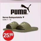 Badepantolette im V-Markt Prospekt Herren Badepantoletten von PUMA im aktuellen V-Markt Prospekt für 25,99 €