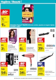 Offre Lisseur dans le catalogue Carrefour du moment à la page 63
