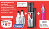 Wassersprudler Crystal Vorteilspack Angebote von Sodastream bei GLOBUS Bochum für 9,99 €