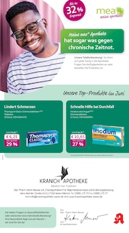 Aktueller mea - meine apotheke Prospekt "Unsere Juni-Angebote" für Waren (Müritz) Aktueller mea - meine apotheke Prospekt für Waren (Müritz) mit Seiten