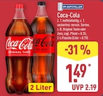 Original Taste von Coca-Cola für 1,49 € bei ALDI Nord im Angebot Original Taste von Coca-Cola im aktuellen ALDI Nord Prospekt