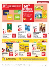 Promos Lait Demi-Écrémé dans le catalogue "LE GOÛT DU RÉCONFORT" de Auchan Hypermarché Lait Demi-Écrémé en promo dans le catalogue Auchan Hypermarché à la page 5