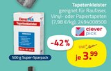 Tapetenkleister von clever pick im aktuellen ROLLER Prospekt für 3,99 €