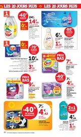 Promos Lave-Vaisselle dans le catalogue "20 JOURS PLUS" de Hyper U Lave-Vaisselle en promo dans le catalogue Hyper U à la page 20