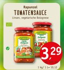 TOMATENSAUCE im Erdkorn Biomarkt Prospekt TOMATENSAUCE von Rapunzel im aktuellen Erdkorn Biomarkt Prospekt für 3,29 €
