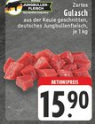 Zartes Gulasch im Angebot bei EDEKA in Mülheim Zartes Gulasch Angebote von JUNGBULLEN-FLEISCH bei EDEKA Mülheim für 15,90 €