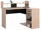 BUREAU D'ANGLE 120.7 CM BEGIN - Conforama à Cannes BUREAU D'ANGLE 120.7 CM BEGIN en promo chez Conforama Cannes à 135,99 €