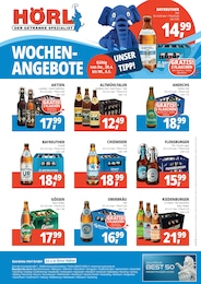 Getränke Hörl Prospekt mit 2 Seiten