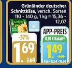 deutscher Schnittkäse bei Marktkauf im Prospekt "" für 1,49 €