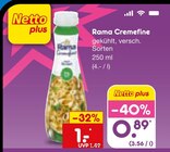 Aktuelles Cremfine Angebot bei Netto Marken-Discount in Duisburg ab 0,89 €