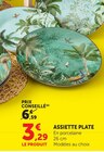 Assiette Plate - Super U à Bourges Assiette Plate en promo chez Super U Bourges à 3,29 €