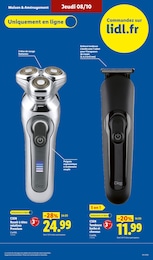 Offre Tondeuse Électrique dans le catalogue Lidl du moment à la page 33