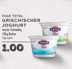 Aktuelles Total Griechischer Joghurt 5% Fett Angebot bei EDEKA in Dinslaken ab 1,00 €