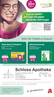 Aktueller mea - meine apotheke Prospekt "Unsere Oktober-Angebote" für Hamburg Aktueller mea - meine apotheke Prospekt für Hamburg mit Seiten