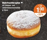 Mehrfruchtkrapfen für 1,00 € bei V-Markt im Angebot Mehrfruchtkrapfen im aktuellen V-Markt Prospekt
