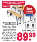 Bierzeltgarnitur im Angebot bei E center in Offenbach Bierzeltgarnitur Angebote von EASYmaxx bei E center Offenbach für 89,99 €