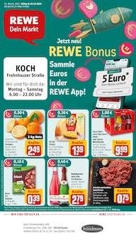 Aktueller REWE Prospekt "Dein Markt" Seite 1 von 32 Seiten für Essen