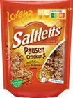 Erdnußlocken oder Saltletts Pausen Cracker von Lorenz im aktuellen tegut Prospekt für 1,29 €