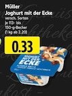 Joghurt mit der Ecke bei EDEKA im Prospekt "" für 0,33 €