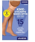 Kniestrümpfe Seiden Optik Angebote von Vivess bei REWE Leverkusen für 3,99 €