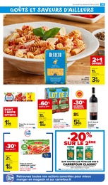 Prix et réduction Sauce Tomate dans le prospectus Carrefour Market en cours Offre Sauce Tomate dans le catalogue Carrefour Market du moment à la page 37